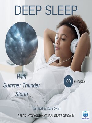 cover image of Deep Sleep Meditation With Summer Thunder Storm 60 Minutes
